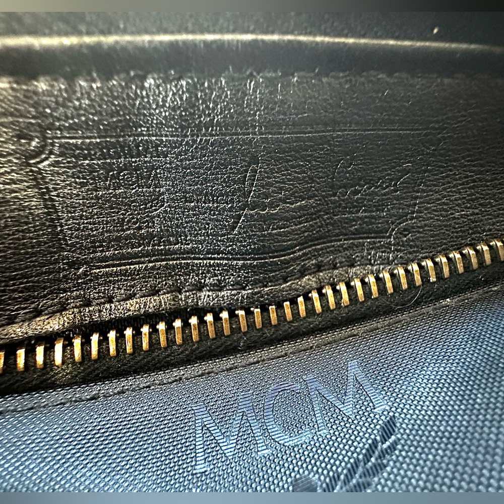 FINAL $DROP⬇️ 🖤Vintage MCM PVC Visetos Boston Bag - Picture 11 of 15